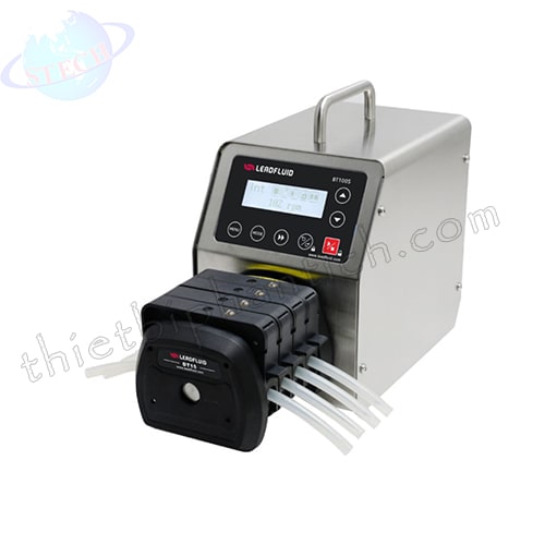 Bơm nhu động thông minh có thể thay đổi tốc độ Lead Fluid BT100S đầu bơm YT25